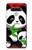 W3929 Cute Panda Eating Bamboo Funda Carcasa Case y Caso Del Tirón Funda para LG Stylo 6