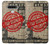 W3937 Text Top Secret Art Vintage Funda Carcasa Case y Caso Del Tirón Funda para LG Stylo 6