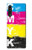 W3930 Cyan Magenta Yellow Key Funda Carcasa Case y Caso Del Tirón Funda para LG Velvet