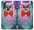 W3934 Fantasy Nerd Owl Funda Carcasa Case y Caso Del Tirón Funda para Motorola One Action (Moto P40 Power)