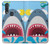 W3947 Shark Helicopter Cartoon Funda Carcasa Case y Caso Del Tirón Funda para Motorola One Action (Moto P40 Power)