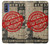 W3937 Text Top Secret Art Vintage Funda Carcasa Case y Caso Del Tirón Funda para Motorola G Pure