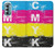 W3930 Cyan Magenta Yellow Key Funda Carcasa Case y Caso Del Tirón Funda para Motorola Moto G Stylus 5G (2022)