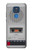 W3953 Vintage Cassette Player Graphic Funda Carcasa Case y Caso Del Tirón Funda para Motorola Moto G Play (2021)