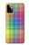 W3942 LGBTQ Rainbow Plaid Tartan Funda Carcasa Case y Caso Del Tirón Funda para Motorola Moto G Power (2023) 5G