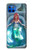W3911 Cute Little Mermaid Aqua Spa Funda Carcasa Case y Caso Del Tirón Funda para Motorola Moto G 5G Plus