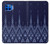 W3950 Textile Thai Blue Pattern Funda Carcasa Case y Caso Del Tirón Funda para Motorola Moto G 5G Plus