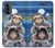 W3915 Raccoon Girl Baby Sloth Astronaut Suit Funda Carcasa Case y Caso Del Tirón Funda para Motorola Moto G52, G82 5G