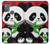 W3929 Cute Panda Eating Bamboo Funda Carcasa Case y Caso Del Tirón Funda para Motorola Moto G50