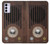 W3935 FM AM Radio Tuner Graphic Funda Carcasa Case y Caso Del Tirón Funda para Motorola Moto G42