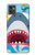 W3947 Shark Helicopter Cartoon Funda Carcasa Case y Caso Del Tirón Funda para Motorola Moto G32