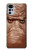 W3940 Leather Mad Face Graphic Paint Funda Carcasa Case y Caso Del Tirón Funda para Motorola Moto G22