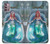 W3911 Cute Little Mermaid Aqua Spa Funda Carcasa Case y Caso Del Tirón Funda para Motorola Moto G30, G20, G10