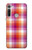 W3941 LGBT Lesbian Pride Flag Plaid Funda Carcasa Case y Caso Del Tirón Funda para Motorola Moto G8