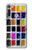 W3956 Watercolor Palette Box Graphic Funda Carcasa Case y Caso Del Tirón Funda para Motorola Moto G8