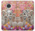 W3916 Alpaca Family Baby Alpaca Funda Carcasa Case y Caso Del Tirón Funda para Motorola Moto G7, Moto G7 Plus