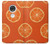 W3946 Seamless Orange Pattern Funda Carcasa Case y Caso Del Tirón Funda para Motorola Moto G7, Moto G7 Plus