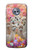 W3916 Alpaca Family Baby Alpaca Funda Carcasa Case y Caso Del Tirón Funda para Motorola Moto X4