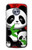 W3929 Cute Panda Eating Bamboo Funda Carcasa Case y Caso Del Tirón Funda para Motorola Moto X4