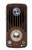 W3935 FM AM Radio Tuner Graphic Funda Carcasa Case y Caso Del Tirón Funda para Motorola Moto X4