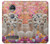 W3916 Alpaca Family Baby Alpaca Funda Carcasa Case y Caso Del Tirón Funda para Motorola Moto Z2 Play, Z2 Force