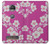 W3924 Cherry Blossom Pink Background Funda Carcasa Case y Caso Del Tirón Funda para Motorola Moto Z2 Play, Z2 Force