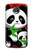 W3929 Cute Panda Eating Bamboo Funda Carcasa Case y Caso Del Tirón Funda para Motorola Moto Z2 Play, Z2 Force