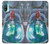 W3912 Cute Little Mermaid Aqua Spa Funda Carcasa Case y Caso Del Tirón Funda para Motorola Moto E20,E30,E40