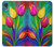 W3926 Colorful Tulip Oil Painting Funda Carcasa Case y Caso Del Tirón Funda para Motorola Moto E6, Moto E (6th Gen)