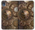 W3927 Compass Clock Gage Steampunk Funda Carcasa Case y Caso Del Tirón Funda para Motorola Moto E6, Moto E (6th Gen)