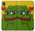 W3945 Pepe Love Middle Finger Funda Carcasa Case y Caso Del Tirón Funda para Motorola Moto E6, Moto E (6th Gen)