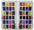W3956 Watercolor Palette Box Graphic Funda Carcasa Case y Caso Del Tirón Funda para Motorola Moto E6, Moto E (6th Gen)