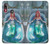 W3911 Cute Little Mermaid Aqua Spa Funda Carcasa Case y Caso Del Tirón Funda para Motorola Moto E6 Plus, Moto E6s