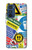 W3960 Safety Signs Sticker Collage Funda Carcasa Case y Caso Del Tirón Funda para Motorola Edge 30