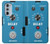 W3962 Guitar Analog Delay Graphic Funda Carcasa Case y Caso Del Tirón Funda para Motorola Edge 30 Pro