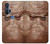 W3940 Leather Mad Face Graphic Paint Funda Carcasa Case y Caso Del Tirón Funda para Motorola Edge+