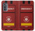 W3957 Emergency Medical Service Funda Carcasa Case y Caso Del Tirón Funda para Motorola Edge (2022)