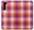 W3941 LGBT Lesbian Pride Flag Plaid Funda Carcasa Case y Caso Del Tirón Funda para Motorola Edge