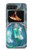 W3911 Cute Little Mermaid Aqua Spa Funda Carcasa Case y Caso Del Tirón Funda para Motorola Moto Razr 2022