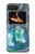 W3912 Cute Little Mermaid Aqua Spa Funda Carcasa Case y Caso Del Tirón Funda para Motorola Moto Razr 2022