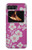 W3924 Cherry Blossom Pink Background Funda Carcasa Case y Caso Del Tirón Funda para Motorola Moto Razr 2022