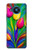 W3926 Colorful Tulip Oil Painting Funda Carcasa Case y Caso Del Tirón Funda para Nokia 8.3 5G