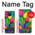 W3926 Colorful Tulip Oil Painting Funda Carcasa Case y Caso Del Tirón Funda para Nokia 8.3 5G