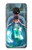 W3911 Cute Little Mermaid Aqua Spa Funda Carcasa Case y Caso Del Tirón Funda para Nokia 7.2