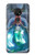 W3912 Cute Little Mermaid Aqua Spa Funda Carcasa Case y Caso Del Tirón Funda para Nokia 7.2