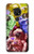 W3914 Colorful Nebula Astronaut Suit Galaxy Funda Carcasa Case y Caso Del Tirón Funda para Nokia 7.2