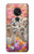 W3916 Alpaca Family Baby Alpaca Funda Carcasa Case y Caso Del Tirón Funda para Nokia 7.2