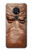 W3940 Leather Mad Face Graphic Paint Funda Carcasa Case y Caso Del Tirón Funda para Nokia 7.2