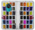 W3956 Watercolor Palette Box Graphic Funda Carcasa Case y Caso Del Tirón Funda para Nokia 7.2