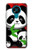 W3929 Cute Panda Eating Bamboo Funda Carcasa Case y Caso Del Tirón Funda para Nokia 3.4